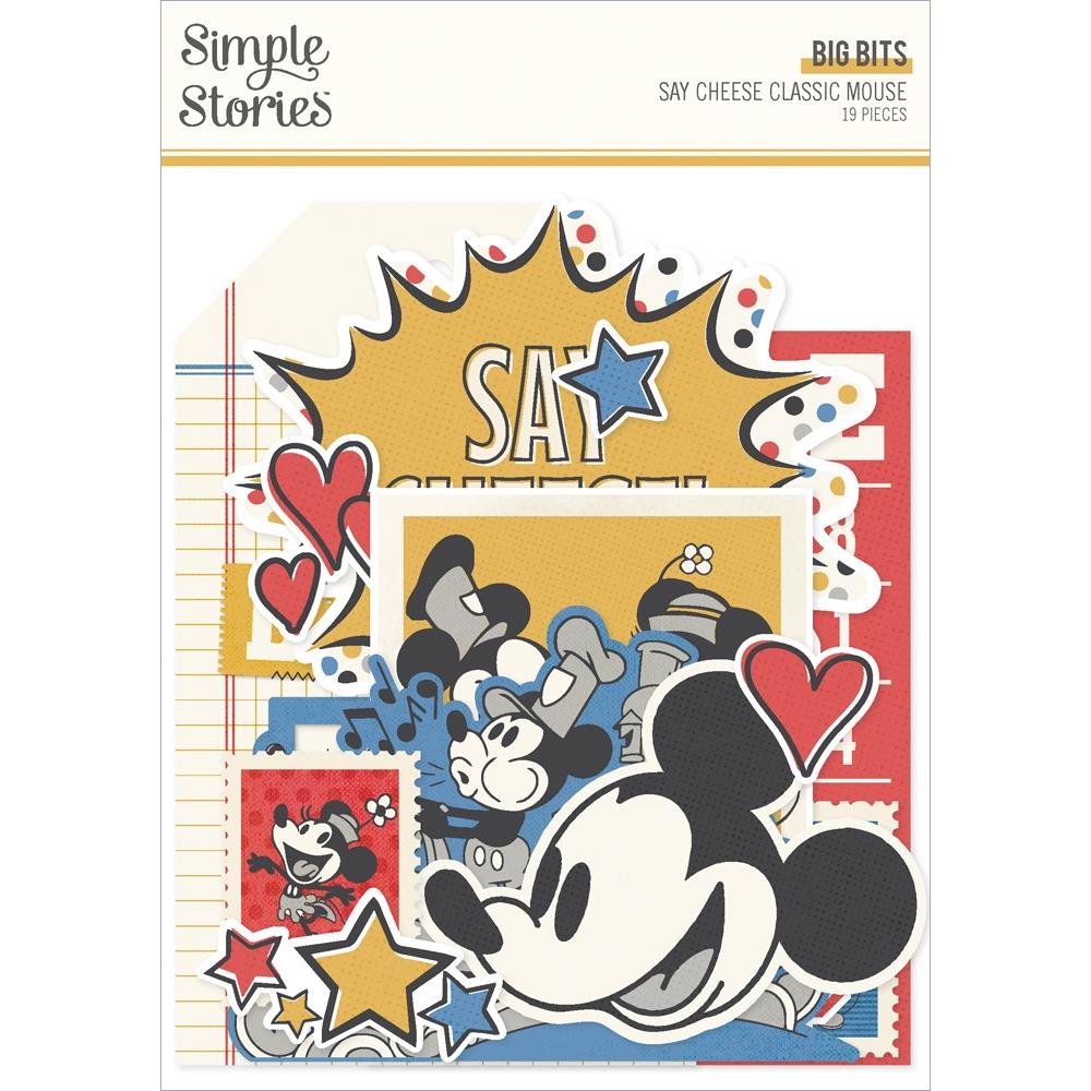 Simple Stories Say Cheese Classic Mouse Big Bits And Pieces 23420