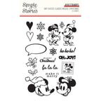 Simple Stories Say Cheese Classic Mouse Christmas Clear Stamps 25216