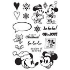 Simple Stories Say Cheese Classic Mouse Christmas Clear Stamps 25216 Disney Sentiments