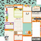 Simple Stories Say Cheese Classic Mouse Halloween 12 x 12 Collector's Essential Kit 27201 Journal Elements