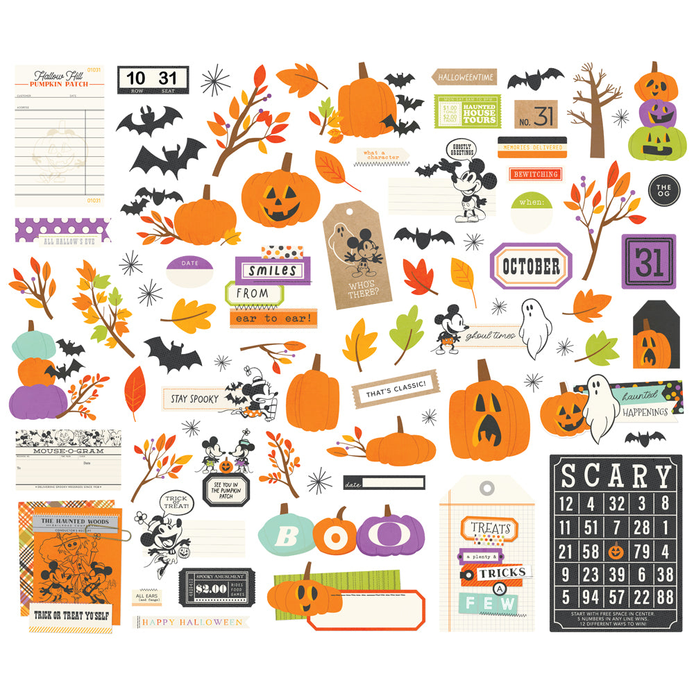 Simple Stories Say Cheese Classic Mouse Halloween Journal Bits And Pieces 27220 Trick Or Treat