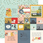 Simple Stories Say Cheese Classic Pooh 12 x 12 Collector's Essential Kit 23901 2"X2" & 4"X4" Elements