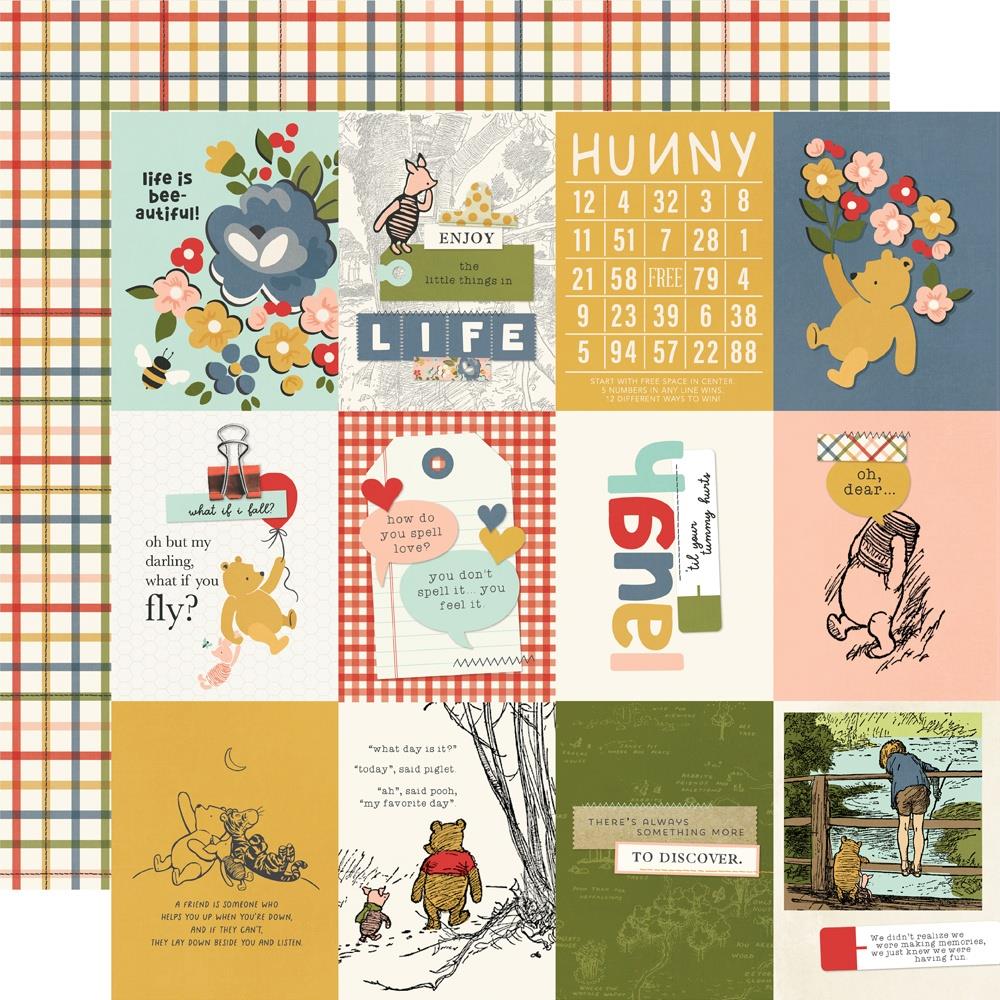 Simple Stories Say Cheese Classic Pooh 12 x 12 Collector's Essential Kit 23901 3"X4" Elements