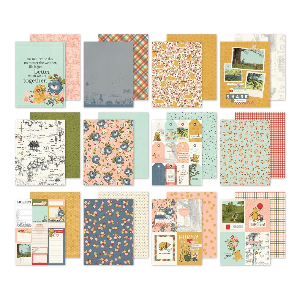 Simple Stories Say Cheese Classic Pooh 6 x 8 Paper Pad 23915 Detailed Product View