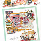 Simple Stories Say Cheese Classic Pooh 6 x 8 Paper Pad 23915 New Baby Layout
