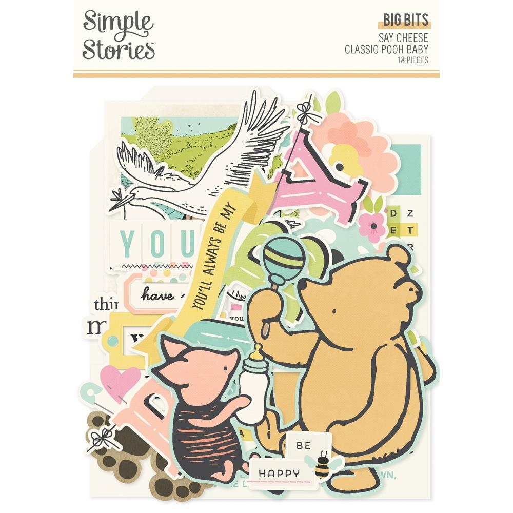Simple Stories Say Cheese Classic Pooh Baby Big Bits And Pieces 25830