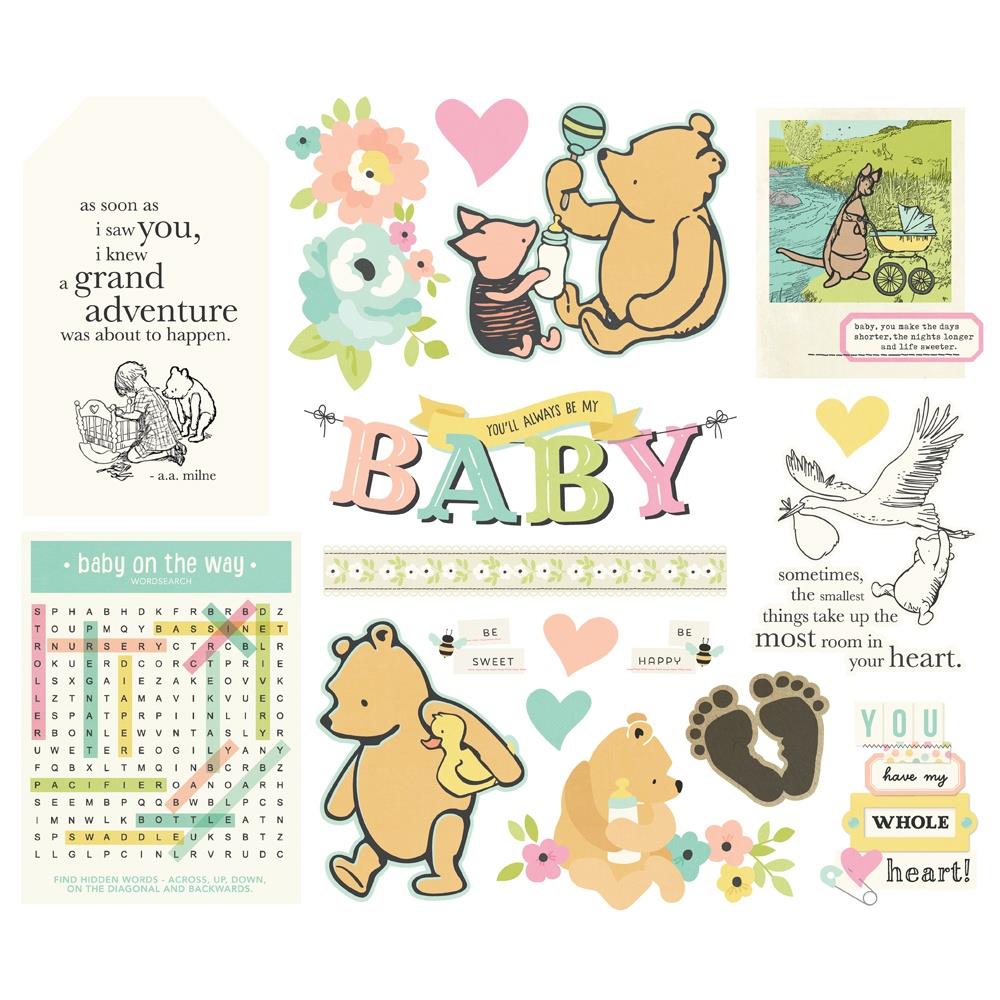 Simple Stories Say Cheese Classic Pooh Baby Big Bits And Pieces 25830 Grand Adventure