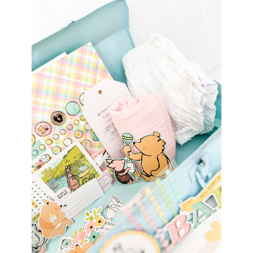 Simple Stories Say Cheese Classic Pooh Baby Big Bits And Pieces 25830 New Born Project
