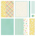 Simple Stories Say Cheese Classic Pooh Baby Card Kit 25836 Colorful Patterns