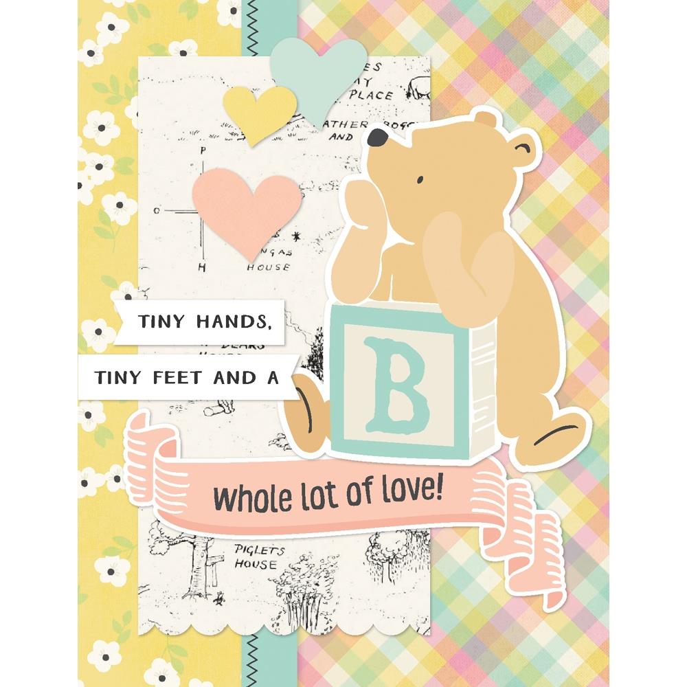 Simple Stories Say Cheese Classic Pooh Baby Card Kit 25836 Tiny Hands