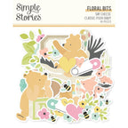 Simple Stories Say Cheese Classic Pooh Baby Floral Bits And Pieces 25828