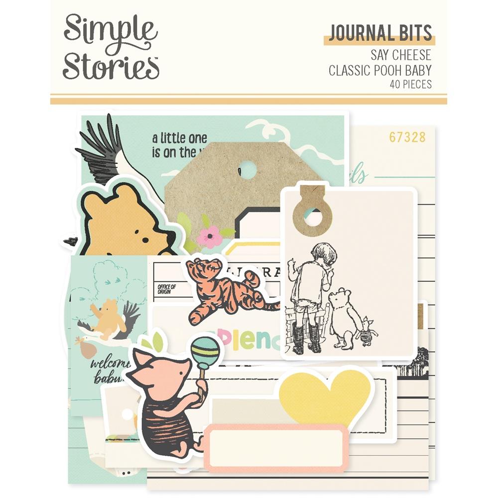 Simple Stories Say Cheese Classic Pooh Baby Journal Bits And Pieces 25827