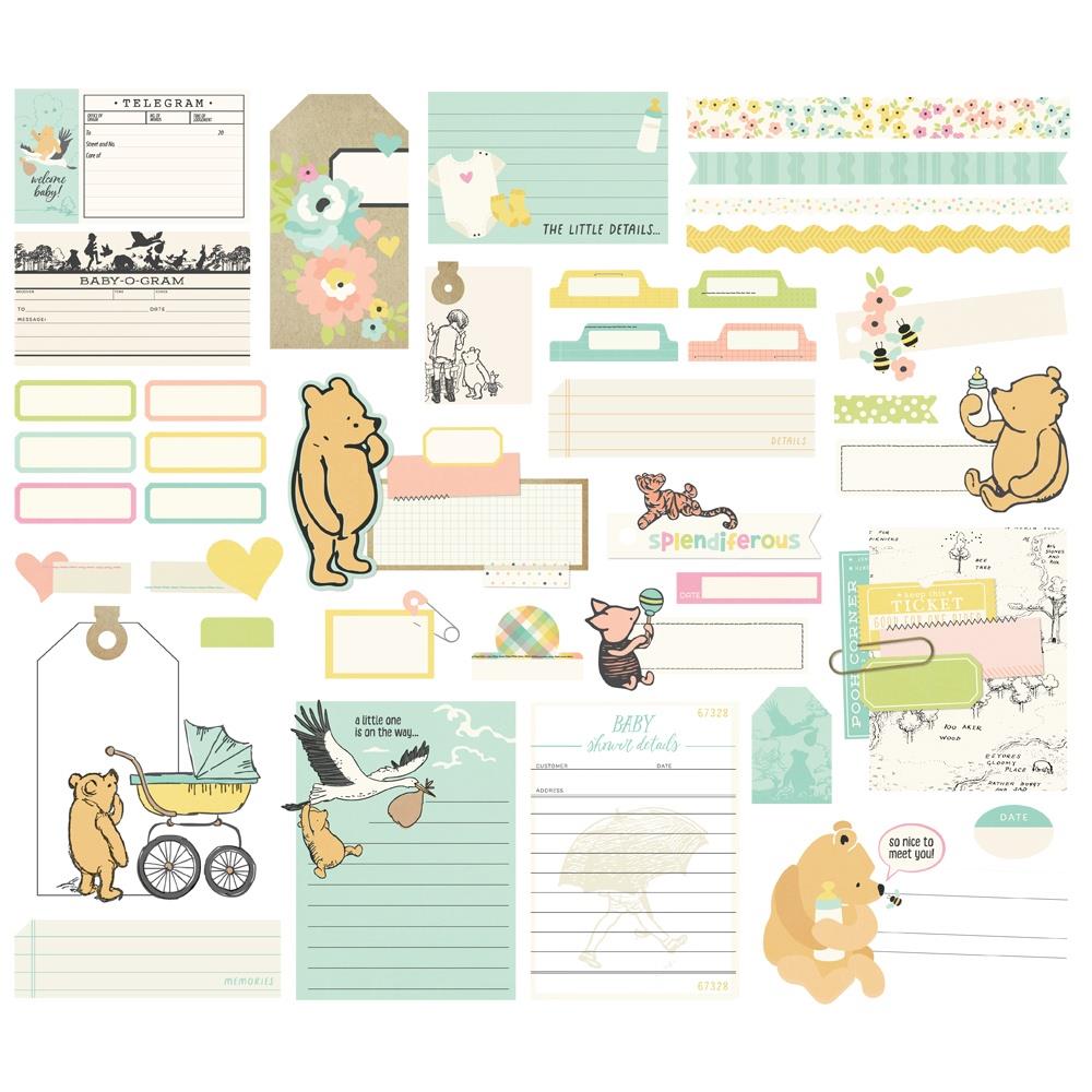 Simple Stories Say Cheese Classic Pooh Baby Journal Bits And Pieces 25827 New Born Images