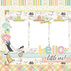 Simple Stories Say Cheese Classic Pooh Baby Page Kit 25837 Hello Little One