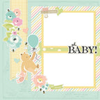 Simple Stories Say Cheese Classic Pooh Baby Page Kit 25837 New Born