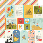 Simple Stories Say Cheese Classic Pooh Birthday 12 x 12 Collection Kit 24800 Elements 1