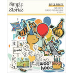 Simple Stories Say Cheese Classic Pooh Birthday Bits And Pieces 24808 Party Time