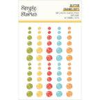 Simple Stories Say Cheese Classic Pooh Birthday Glitter Enamel Dots 24813