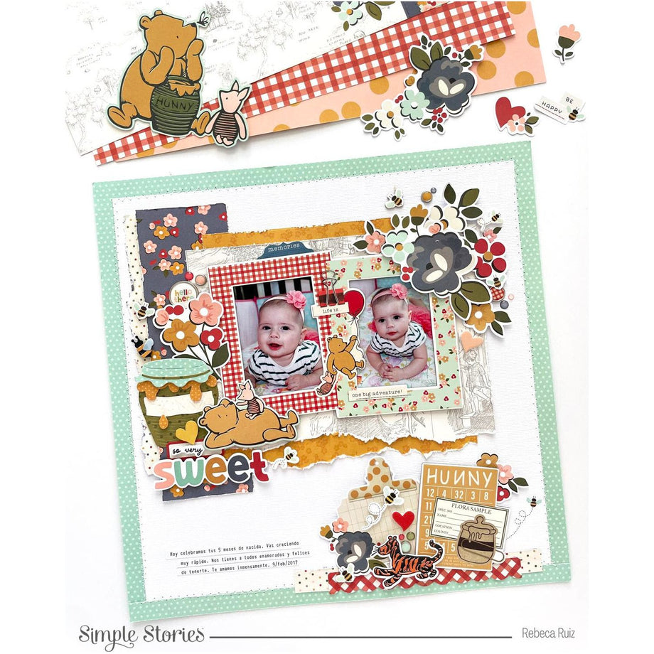 Pooh & Piglet Etched Dies from the Say Cheese Classic Pooh Collection in Collaboration with Simple Stories | – UK
