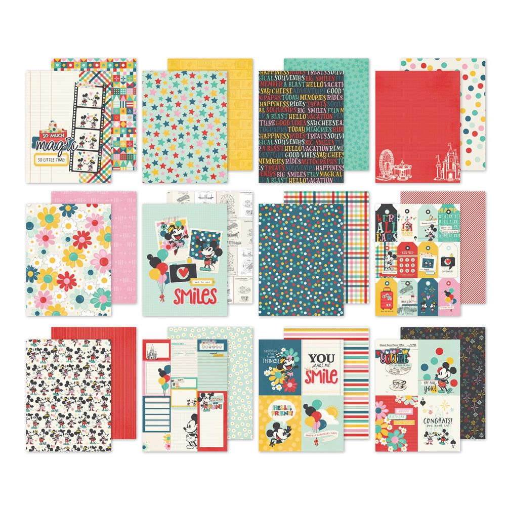 Simple Stories Say Cheese Happiest Place 6 x 8 Paper Pad 26223 Product Images
