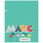 Simple Stories Say Cheese Happiest Place 6 x 8 Snap Binder Inserts 26233 Magic Moments