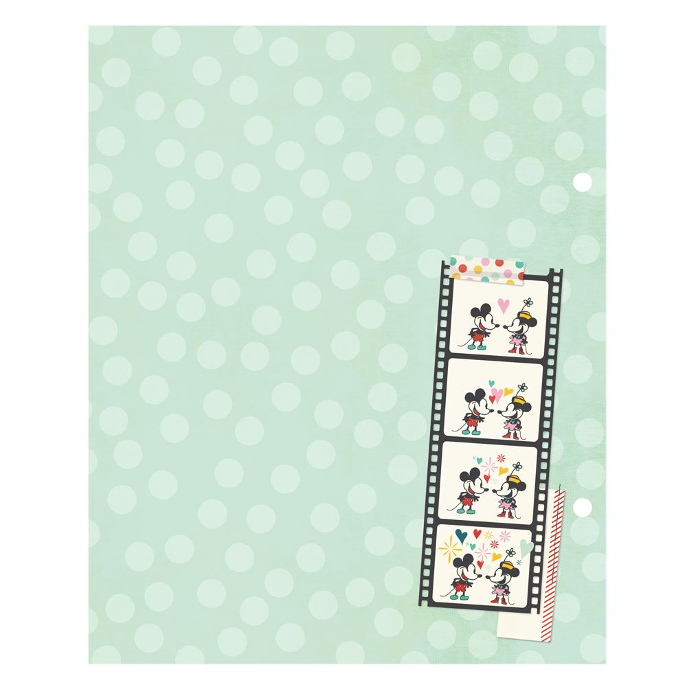 Simple Stories Say Cheese Happiest Place 6 x 8 Snap Binder Inserts 26233 Mickey Picture Frames
