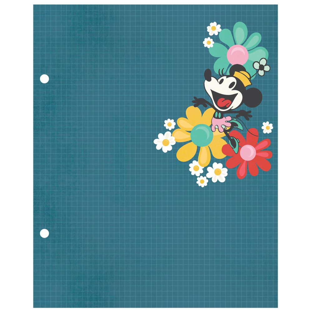 Simple Stories Say Cheese Happiest Place 6 x 8 Snap Binder Inserts 26233 Minnie Mouse