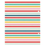 Simple Stories Say Cheese Happiest Place 6 x 8 Snap Binder Inserts 26233 Stripes