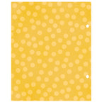 Simple Stories Say Cheese Happiest Place 6 x 8 Snap Binder Inserts 26233 Yellow Polka Dots