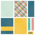 Simple Stories Say Cheese Happiest Place Card Kit 26237 Bright Patterns