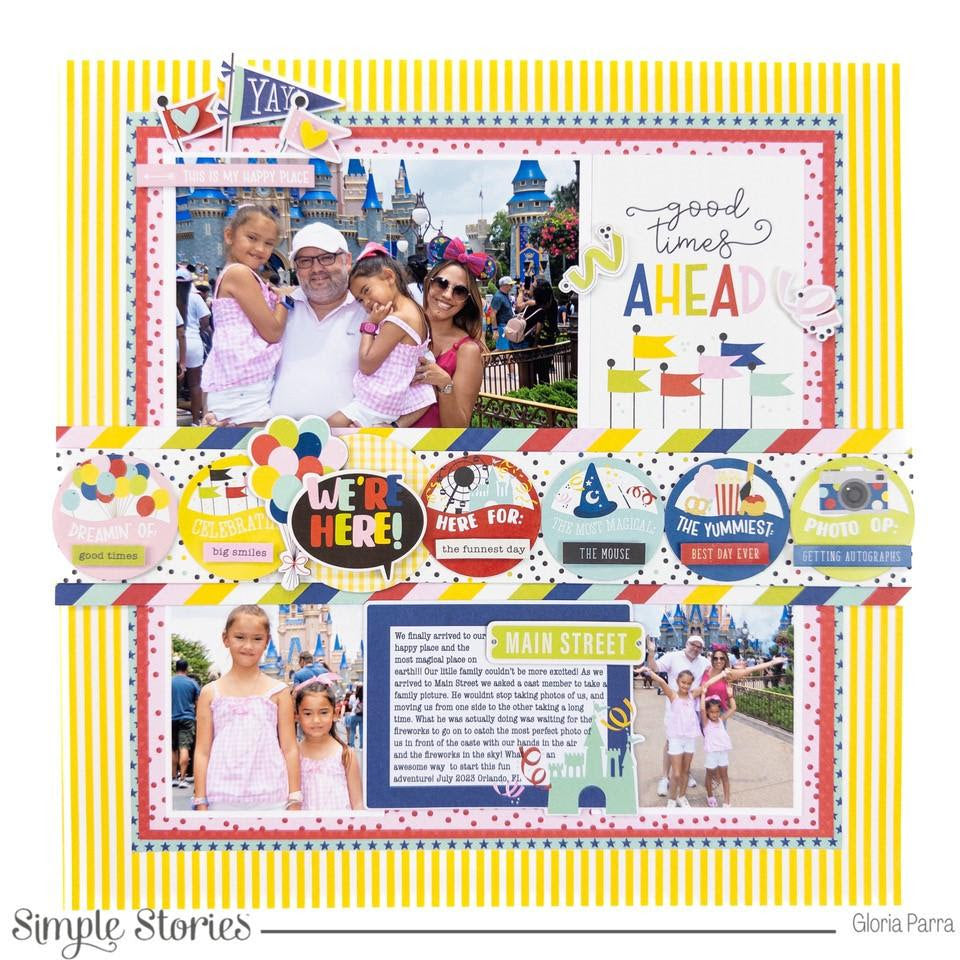 Simple Stories Say Cheese Magic Bits And Pieces 22418 Disney Good Times