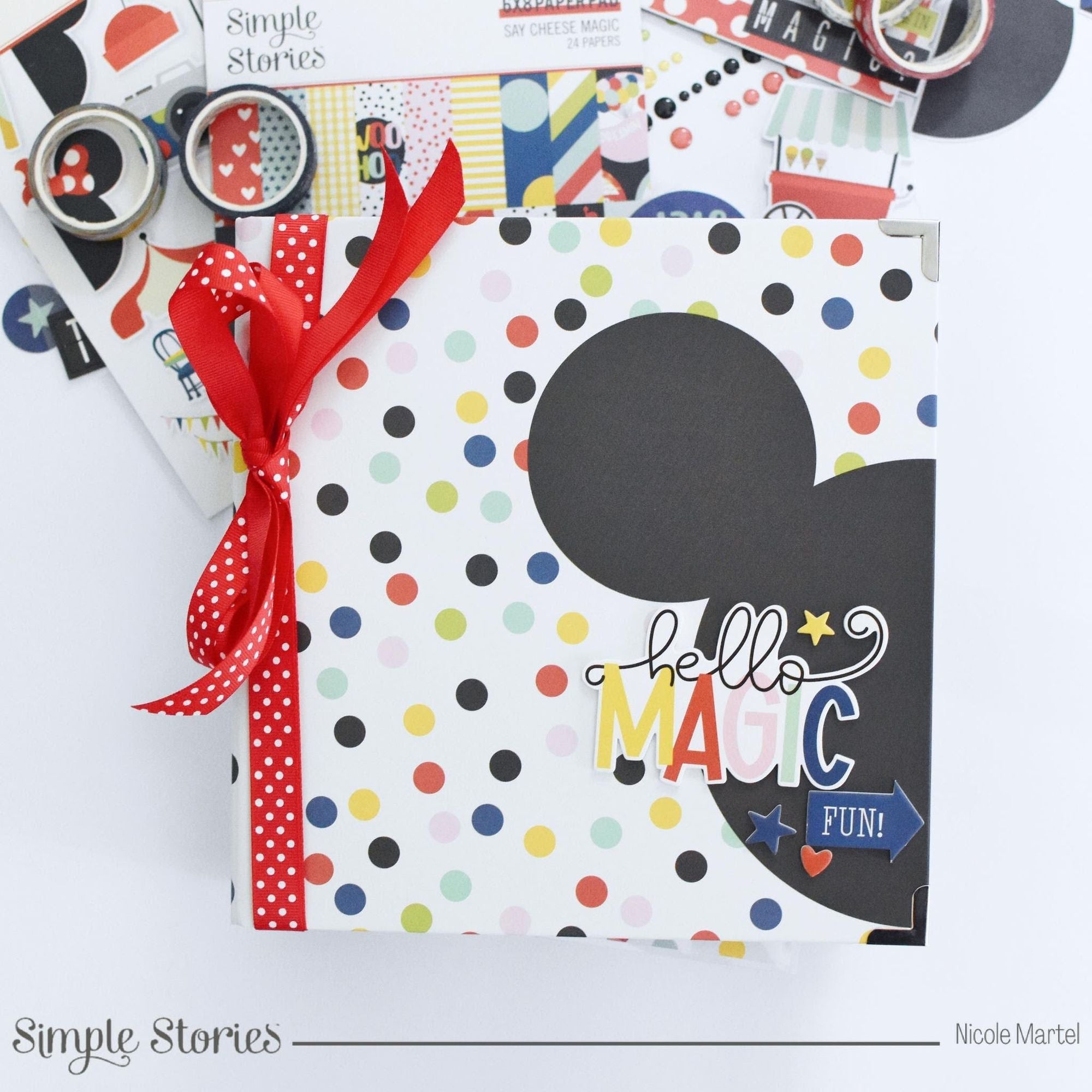 Simple Stories Say Cheese Magic Bits And Pieces 22418 Disney World Journal