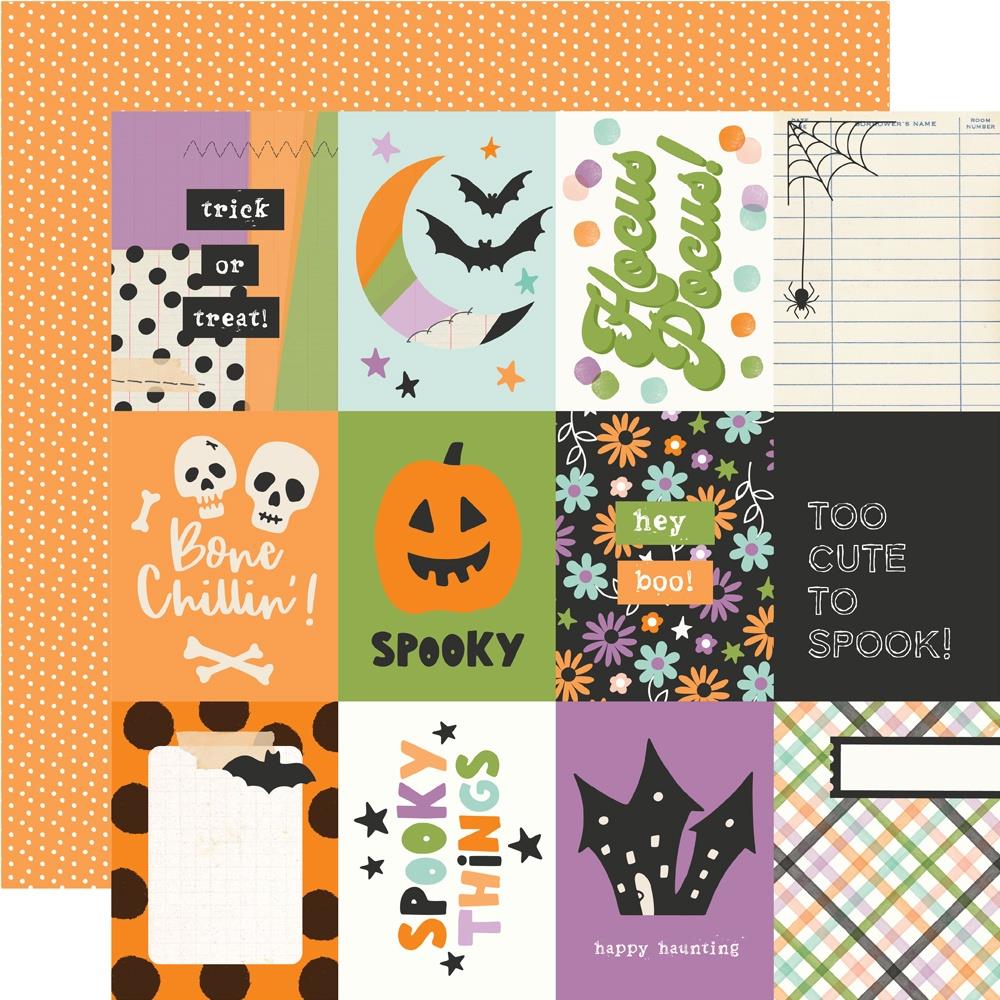 Simple Stories Spooky Things 12 x 12 Collection Kit 24900 3X4 Elements