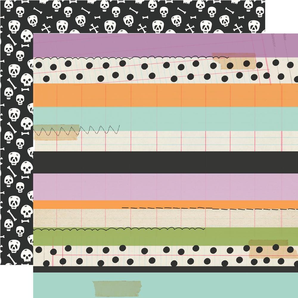 Simple Stories Spooky Things 12 x 12 Collection Kit 24900 Bone Chillin'
