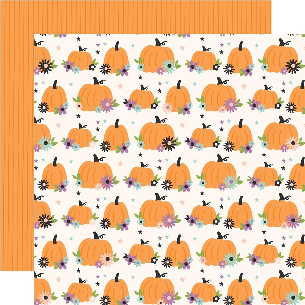Simple Stories Spooky Things 12 x 12 Collection Kit 24900 Hello Pumpkin