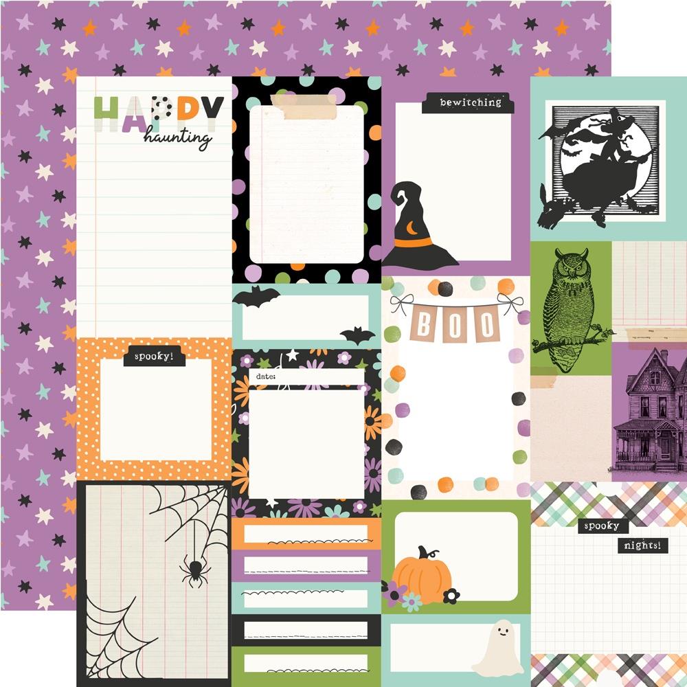Simple Stories Spooky Things 12 x 12 Collection Kit 24900 Journal Elements