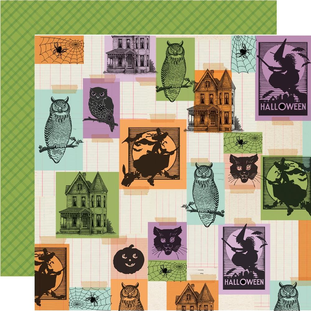 Simple Stories Spooky Things 12 x 12 Collection Kit 24900 Wicked Fun