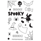 Simple Stories Spooky Things Clear Stamps 24924 Halloween Images