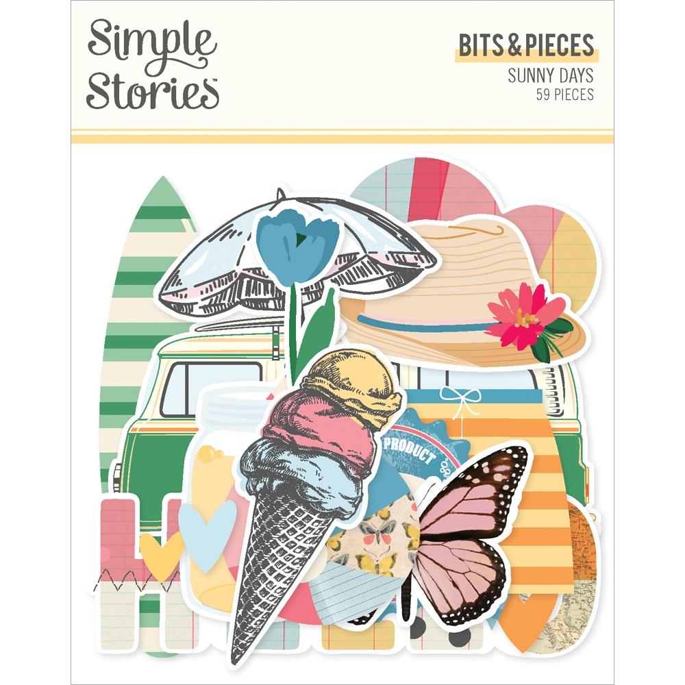 Simple Stories Sunny Days Bits And Pieces 24518