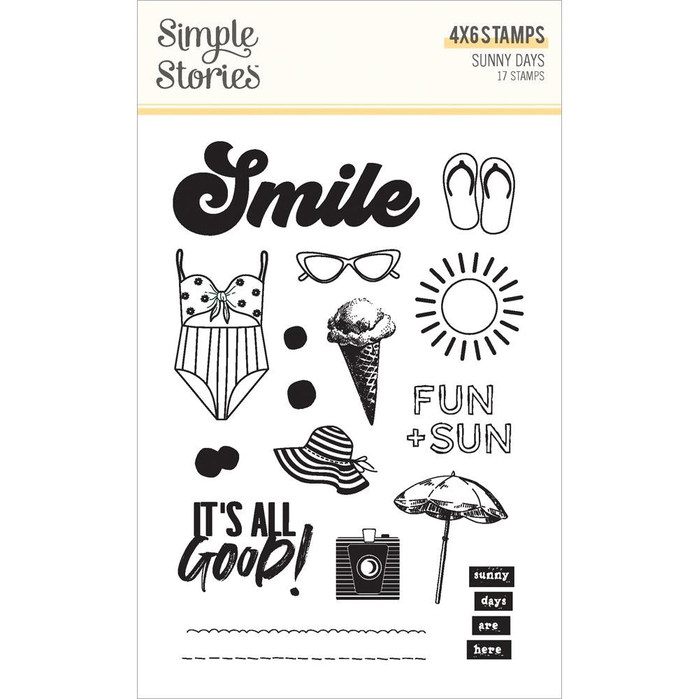 Simple Stories Sunny Days Clear Stamps 24516