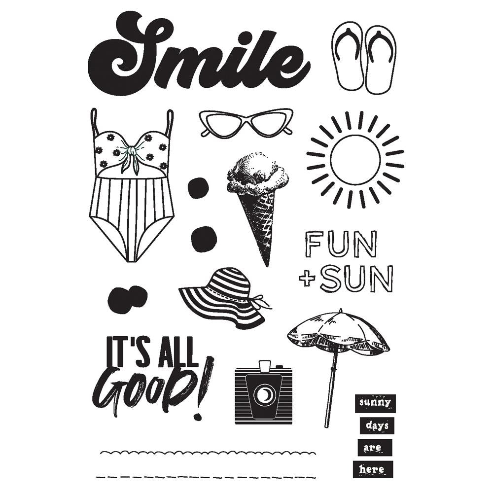Simple Stories Sunny Days Clear Stamps 24516 Product Image