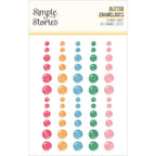 Simple Stories Sunny Days Glitter Enamel Dots 24525
