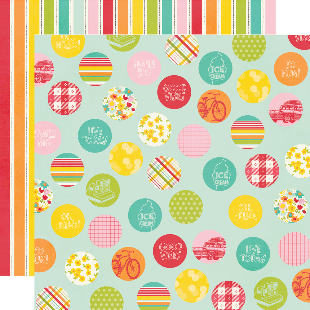 Simple Stories Sweet Summertime 12 x 12 Collection Kit 26800 Play Outside