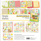 Simple Stories Sweet Summertime 12 x 12 Collector's Essential Kit 26801