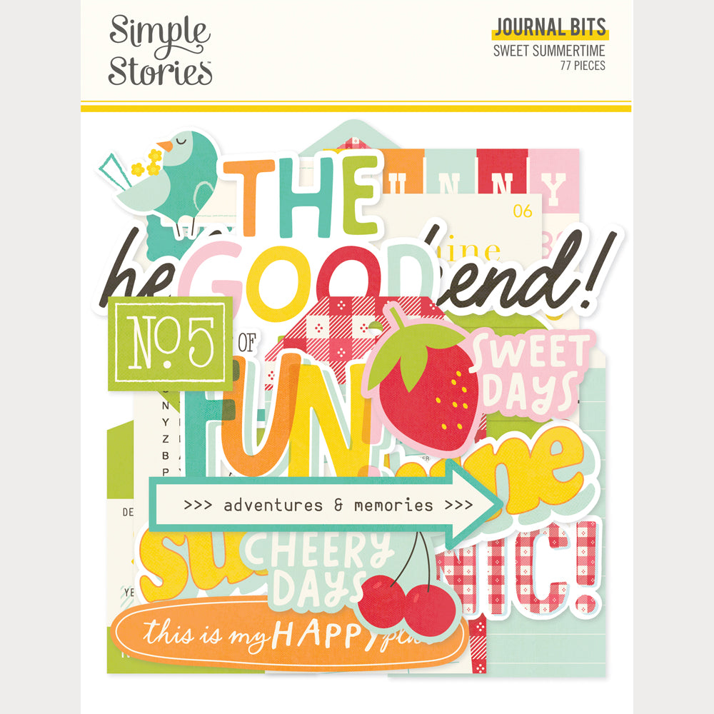 Simple Stories Sweet Summertime Journal Bits And Pieces 26820