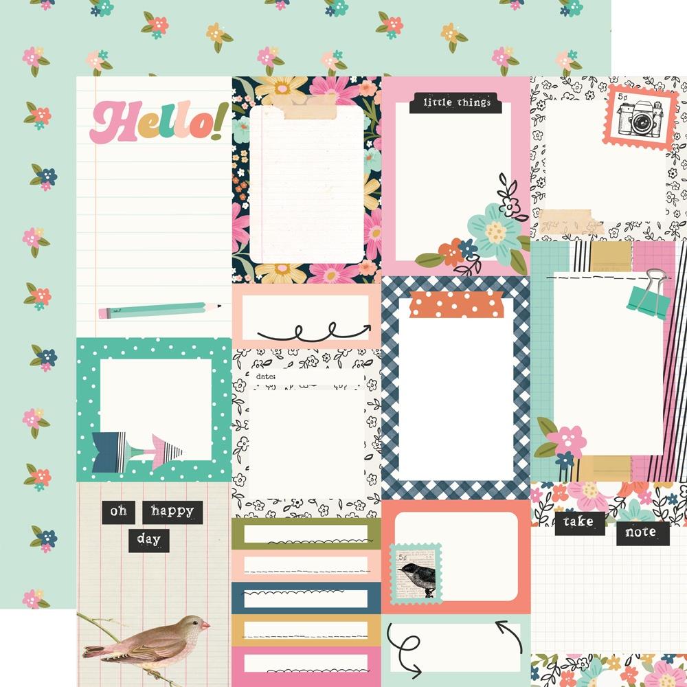 Simple Stories Take Note 12 x 12 Collection Kit 25900 3X4 Journal Elements