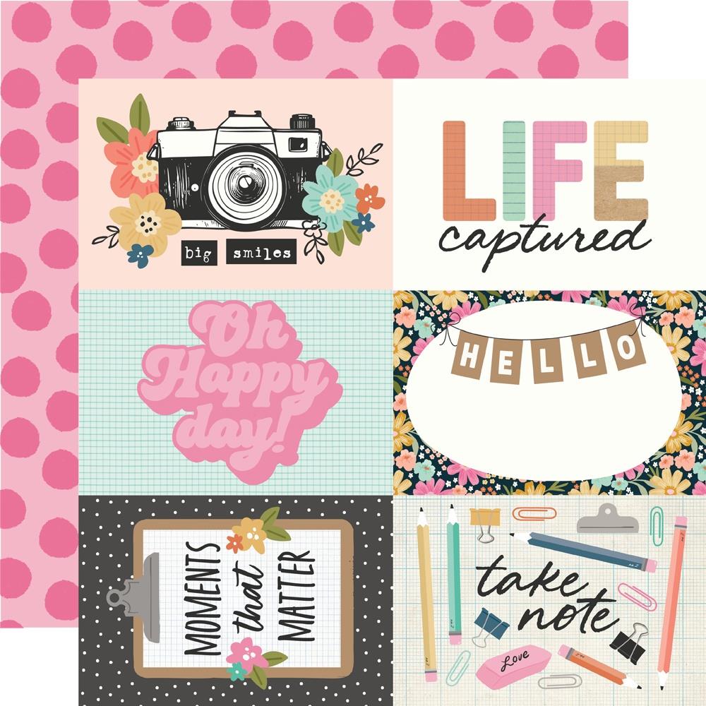 Simple Stories Take Note 12 x 12 Collection Kit 25900 4X6 Elements