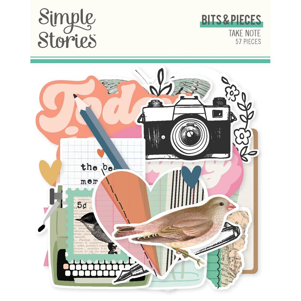 Simple Stories Take Note Bits And Pieces 25918