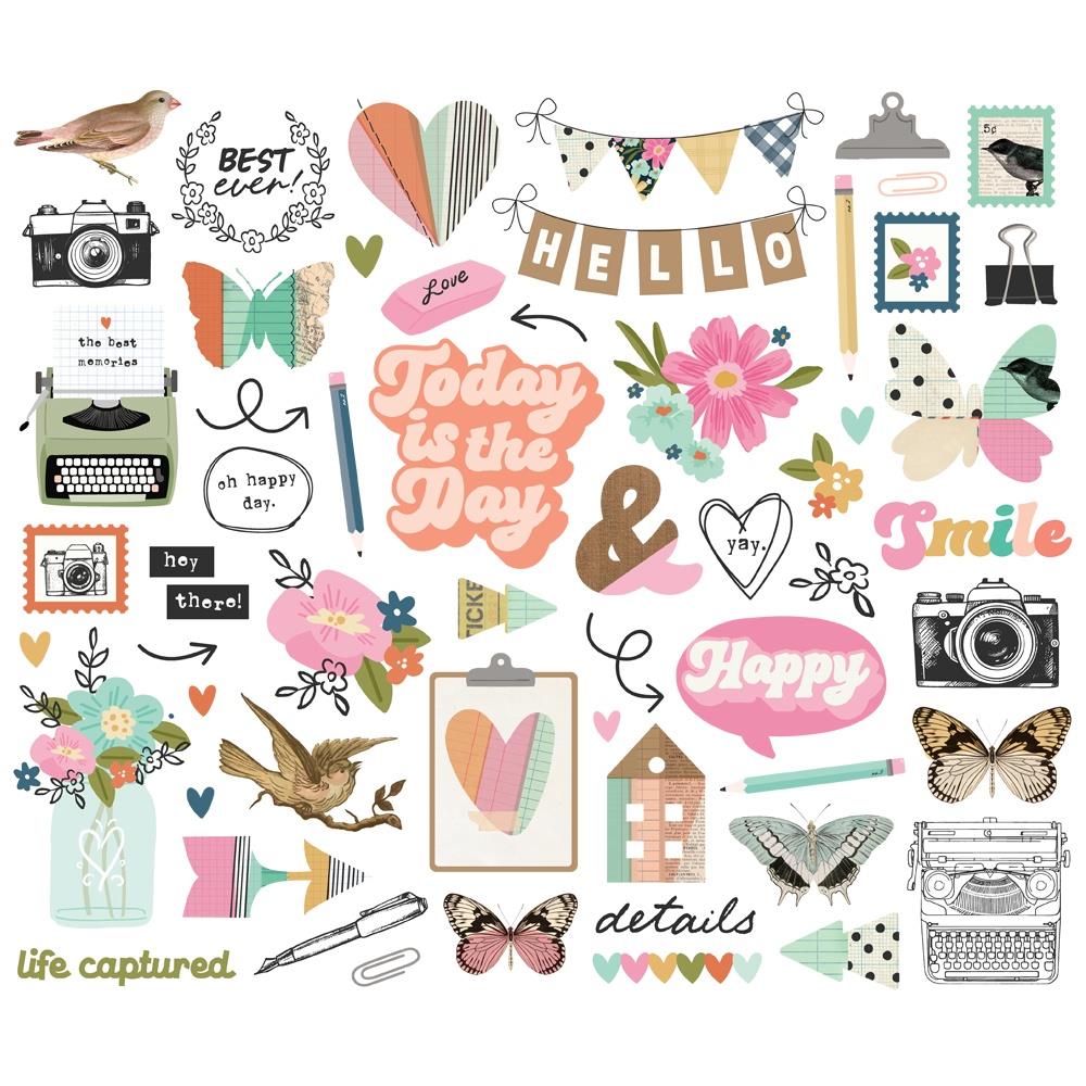 Simple Stories Take Note Bits And Pieces 25918 Positive Sentiments