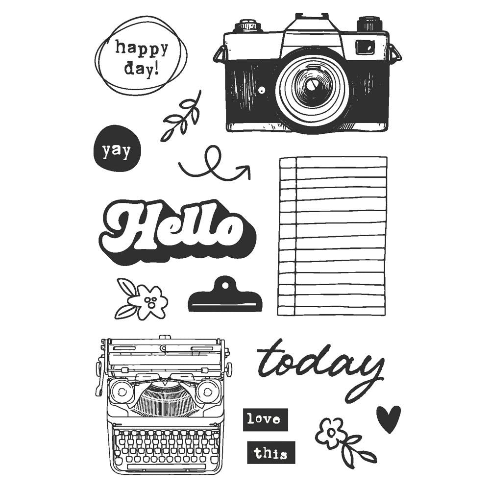 Simple Stories Take Note Clear Stamps 25916 Product Image
